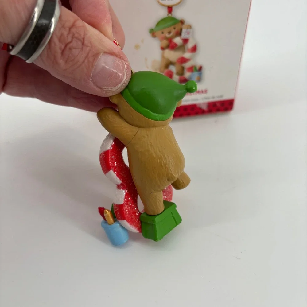 Hallmark Childhood Memories Ornament My Third Christmas Bear 2013 Keepsake‎